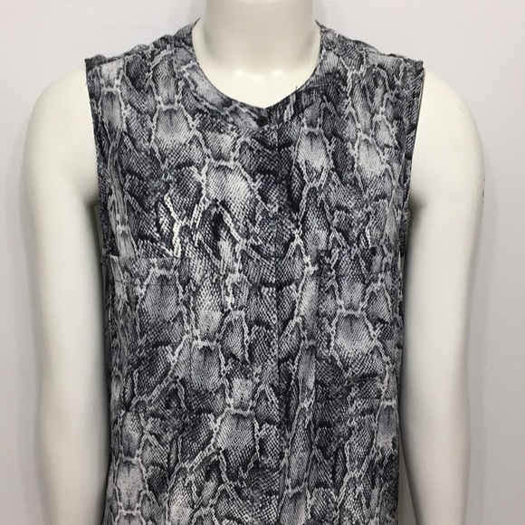 2/$25 Mossimo Snake Print Shirt Dress Size Large - Picture 2 of 8